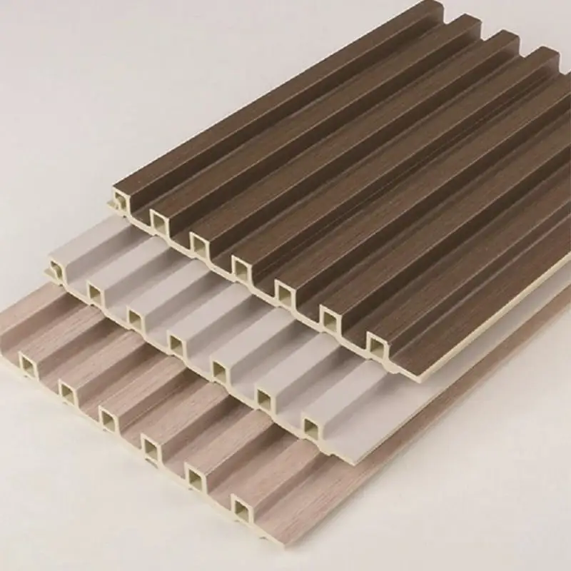 WPC Decorative Indoor TV Fluted Wall Panel