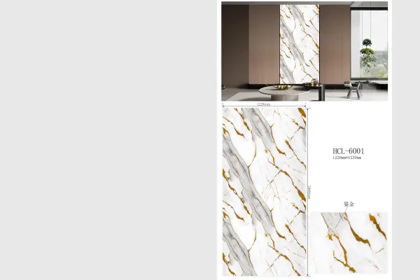  Hisea Marble Design Hot Stamping Foil