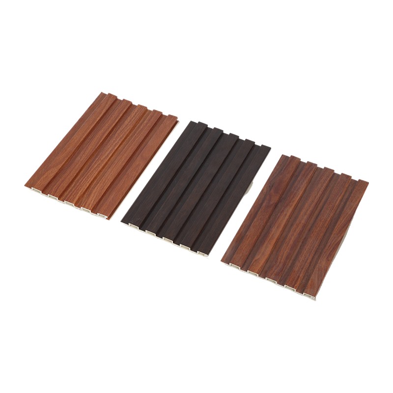 Interior Fluted WPC Wall Panel Para sa Dekorasyon sa Background ng TV