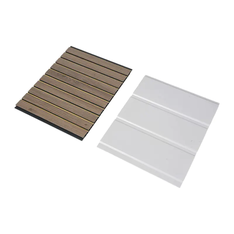 Mababang Pagpapanatili ng Waterproof WPC Fluted Wall Panel